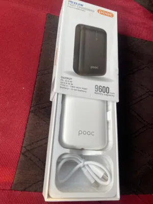 بطارية paac السعة 10000 mah للبيع مستعملة بحالة ممتازة تم تخفيض السعر