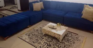 صالون في حالة ممتازة للببع