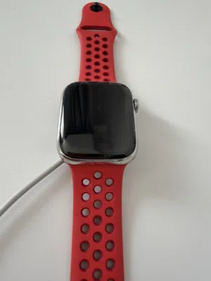 ساعه أبل اصليه اسند أستيل ضمان شهر واحد