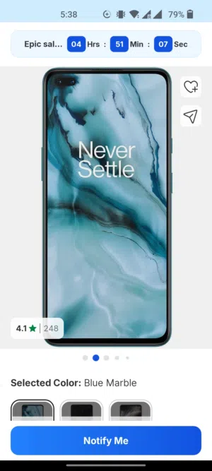 oneplus nord 5g 12&256 near and clean. no complaint