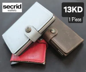 SECRID Card Protector and Wallet with RFID