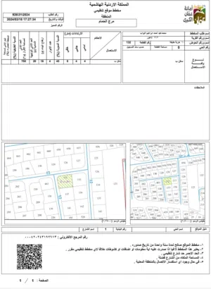Residential Land for Sale in Amman Marj El Hamam