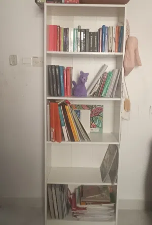 White IKEA GERSBY Bookshelf Storage Unit  مكتبة كتب ايكيا جيرسبي بيضاء