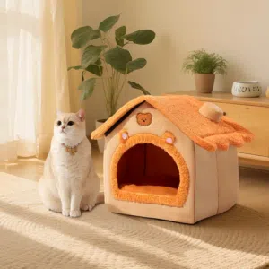 Foldable pets house