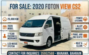 Cargo van foton 2020