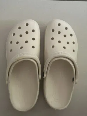 White Crocs