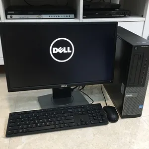 Dell Desktop Intel core-i7 CPU 2.4 GHz 16GB Ram,SSD 256 GB with 22" monitor Keyboard mouse window 10