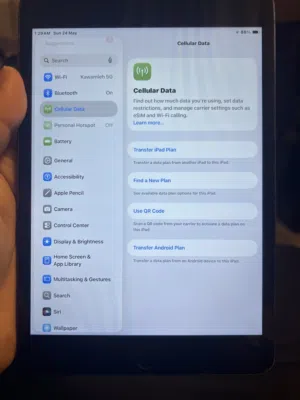 Ipad mini 5 256 جيجا مع خط شريحة