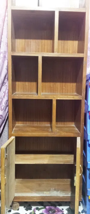 مكتبة تفصال خشب صاج عراقي شغل نجار