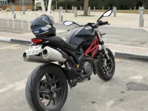 Ducati Monster 796 Black and Red