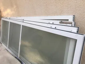 باب المنيوم  وسلندرات لحام مع الغاز وجنريتور