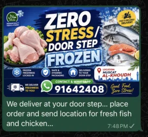Frozen foood-Chicken and Fish