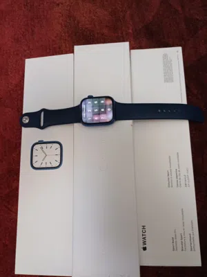 APPLE WATCH Blue case 45MM:70BHD  & SAMSUNG WATCH Active 2   44MM:50BHD.