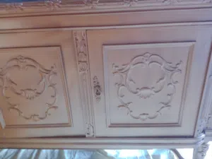 بوفيه سفرة خشب زان بنى