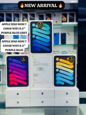 ايباد ميني 7  ذاكرة 128GB نسخة الوايفاي جديد ضمان سنة
