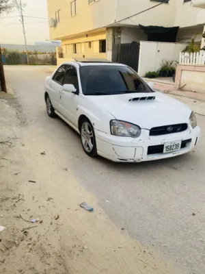 سوبارو امبريزا STI wrx  4*4 كل شي داخل ف الرخصه سياره صاروخ 300 حصان