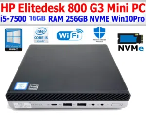 اقوى اداء مع HP  CORE i5 HP EliteDesk 800- G3 mini