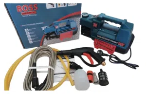 BOSS High-Pressure Washer, 500-3000W, German Technology, with Accessories