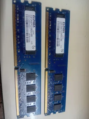 رام 4جيجا 2*2   ddr2 ELPIDA