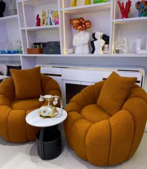 كرسي مع طابوريه