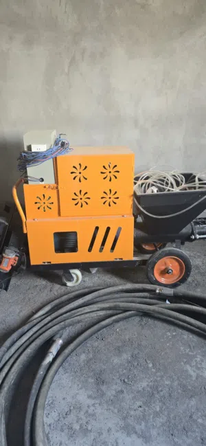 مكينة رش البلاستر الجاهز