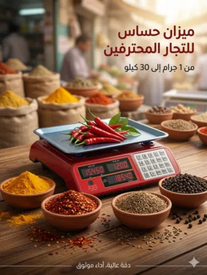 ميزان الكترواني حساس صنعاء 30كيلو من 1جرام الان وكيل الميازين في اليمن الامبراطور للميازين
