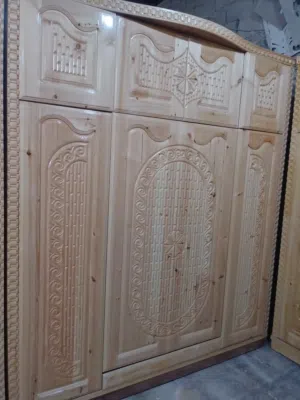 دولايب سويد خشب ابو هنش وربع