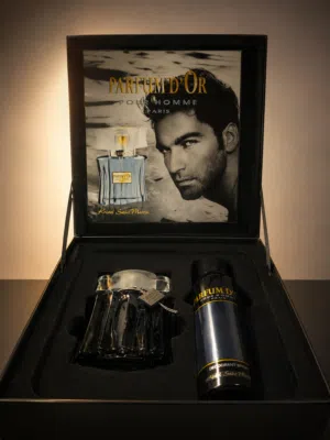 Parfum D’Or Pour Homme Kristel Saint Martin – Coffret original importé de France – quasi neuf