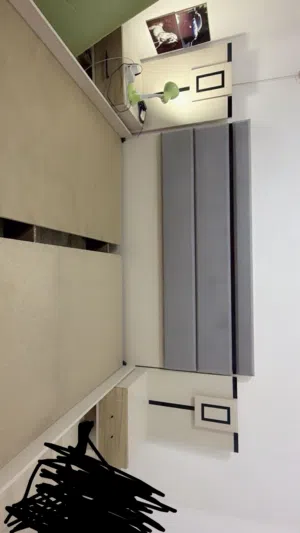 سرير نفرين مع 3 قطع