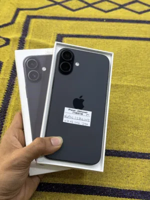 iPhone 16 plus 128GB battery 100% excellent condition and good price