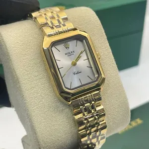 Rolex . Analog Quartz . Silver . New4