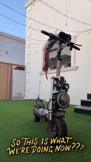 سكوتر s4 dual motor محركين من شركة Rohan wings ب1700 قابل للتفاوض