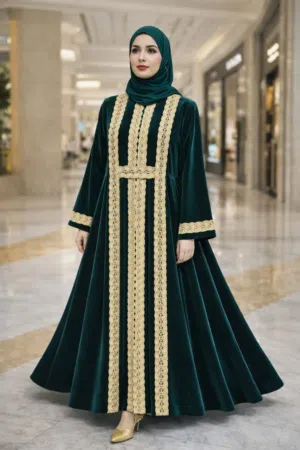 أستقبلي رمضان بأجمل قفطان ملوكي قطعتين السعر 20د