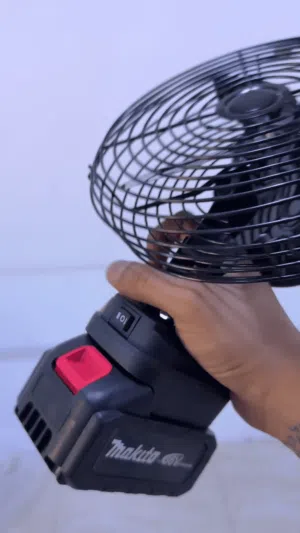 مروحة كهربائية ليثيوم متنقلة