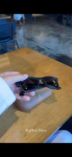 نظارة كاميرا رايبان ai ray ban glasses with camera
