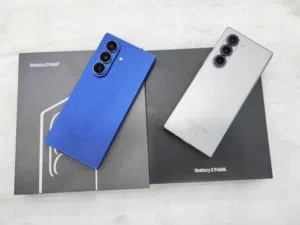 Samsung  Galaxy  Z Fold7  and ZFold6 Fold7 is 1 TB and Fold6 is 256 GB