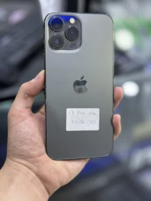 iPhone 13 Pro Max 512GB  Battery 93% جهاز وكالة مش مفتوح عليه كفالة شهر