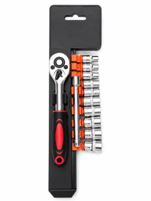 Mini Ratchet Socket Wrench Set طقم مفتاح راتشيت مع رؤوس متعددة اسبانة