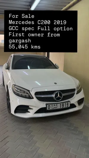 Mercedes C200 2019 Full option GCC