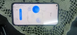 هاتف هواوي بي 40 لايت (Huawei P40 Lite) كسر الخارجي فقط مش ماثر وفك رمز فقط
