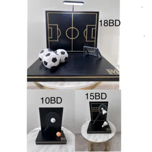 قطع ديكور رياضية مصنوعة يدويا بالخشب   Handmade wooden sports decoration piece