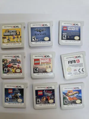 3ds games cartridges..