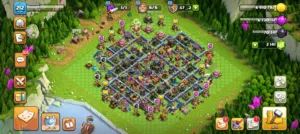 حساب كلاش اوف كلانس تاون هول 17