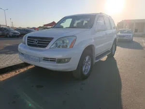 لكزس Gx470 امريكية جاية سليمة اجمل لون فيهم ابيض لولى ..