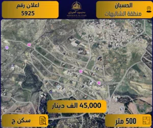 Residential Land for Sale in Amman Naour