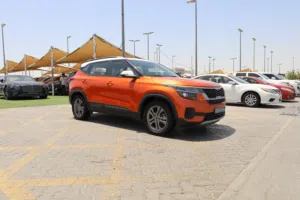 Kia Seltos 1.6L Orange and white Full Option 2023