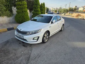كيا K5 اوبتيما 2015 اعلا مواصفات عداد 120km فحص 7 جيد