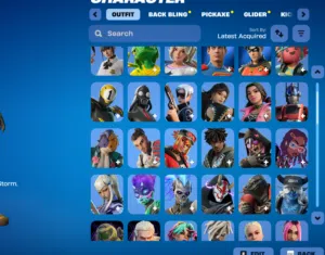 حساب فورتنايت سكنات وبيكاكسات نجمه وقولف وسكن لارا كروفت وباتل باسات من الشابتر الثاني