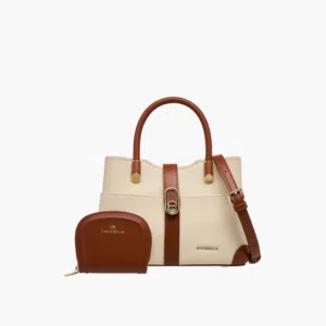 Chrisbella Panelled Tote Bag with Wallet