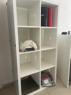 2 IKEA shelves cap board in a good condition and  a high quality used closet